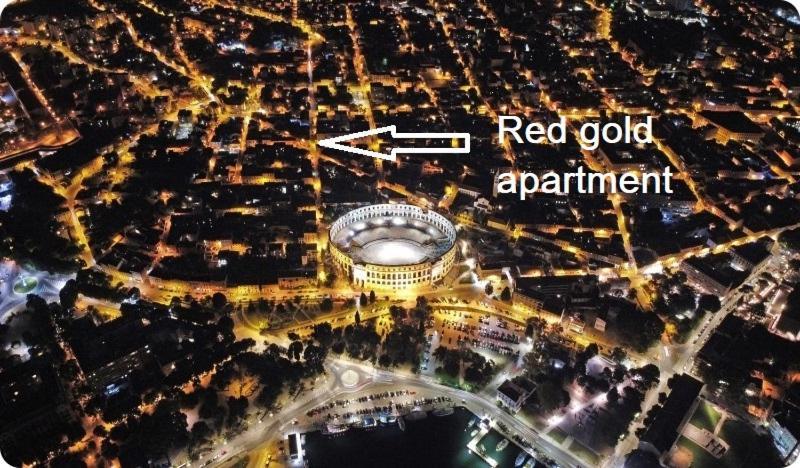 Red Gold Apartment プーラ エクステリア 写真